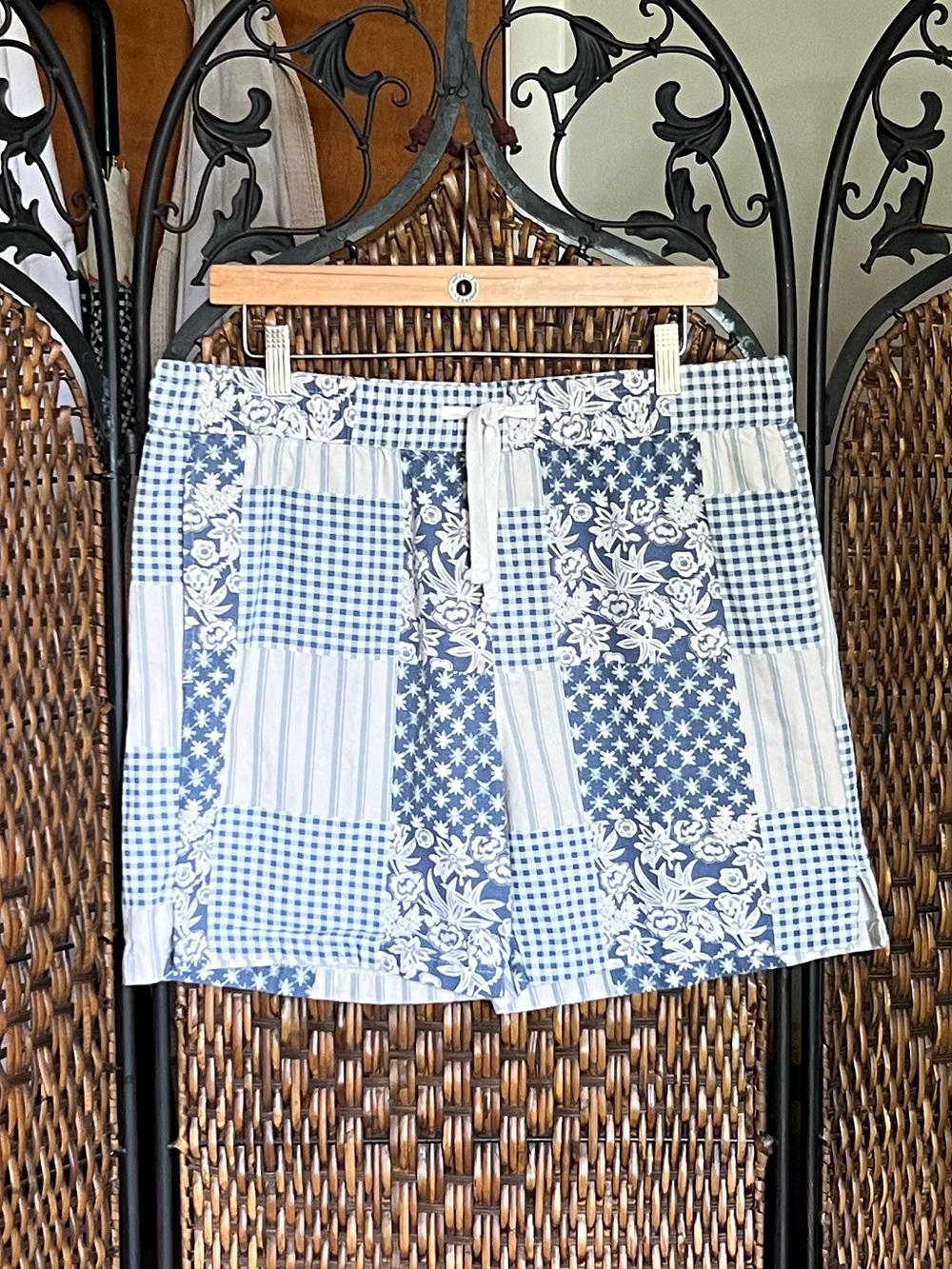 M Goodfellow & Co Patterned Cotton Shorts